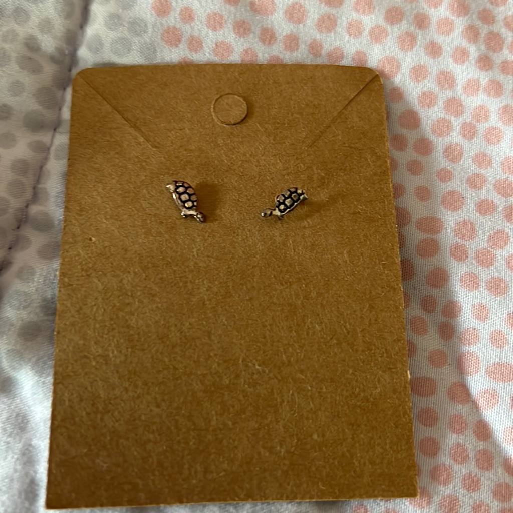 Mini Turtle Stud Earrings